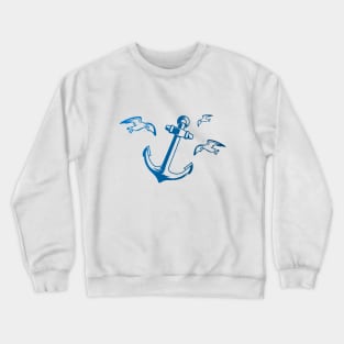 maritime anchor Crewneck Sweatshirt